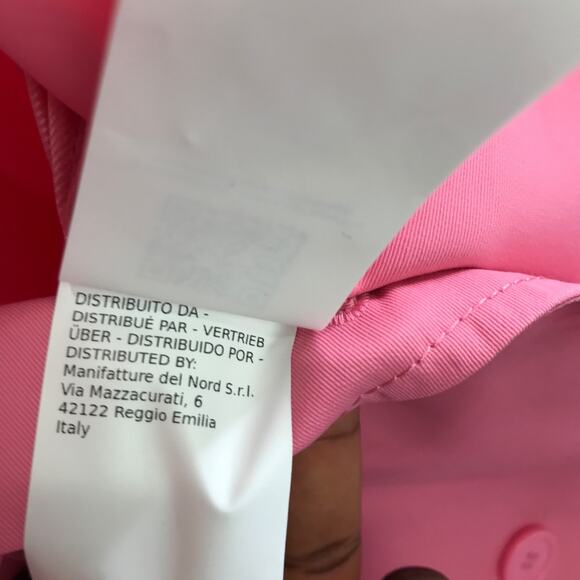 Max&Co. Trench Coat‎ Womens Pink Sz 6 Belted Jacket double breasted - Picture 12 of 12